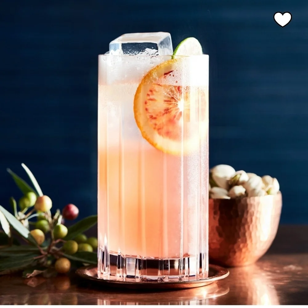 Williams Sonoma Dorset Highball Crystal Glass, Retail Price $39.95US